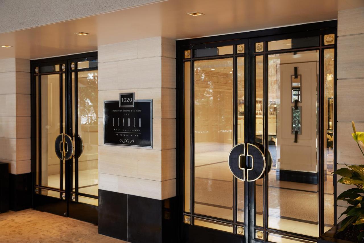 The London West Hollywood At Beverly Hills Bagian luar foto The entrance to the hotel