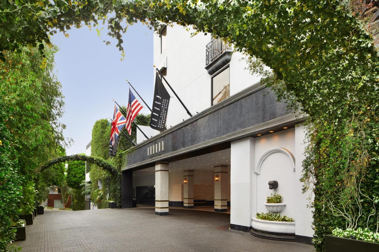 The London West Hollywood At Beverly Hills Bagian luar foto Entrance to the hotel